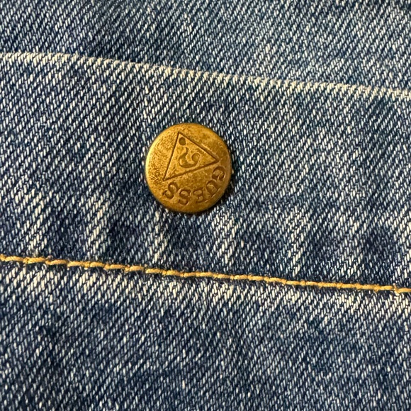 Vintage Guess Back Pocket Pillow Cover - Picture 3 of 6